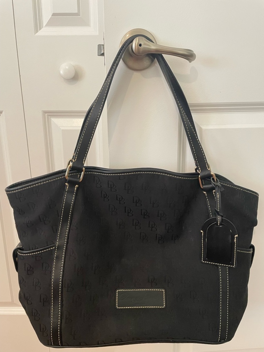 Dooney & Bourke Kristen Signature Large Tote Bag Purse